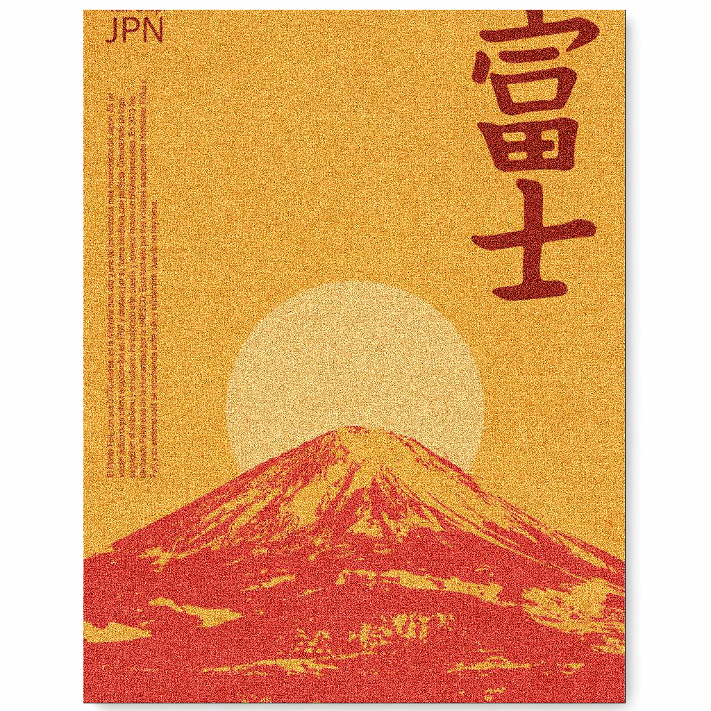 オレンジを持って